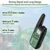 Emisora portátil Baofeng BF-T25E — 16 canales, 2×1400 mAh Li‑Ion, VOX, LCD, verde, set de 2