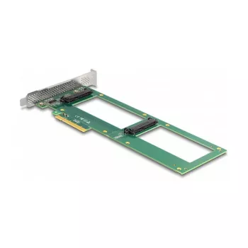 Tarjeta DeLOCK PCI Express 4.0 x8 a 2 x U.2 NVMe SFF-8639 internos Bifurcation