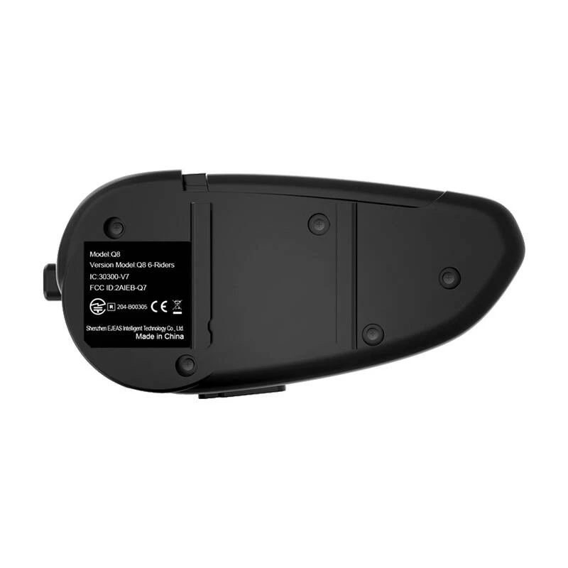 Intercomunicador para moto EJEAS Q8 comunicador Bluetooth para casco intercomunicador de larga distancia