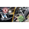 Cargador universal para dispositivos móviles Technaxx 4743 negro con enchufe de mechero para coche