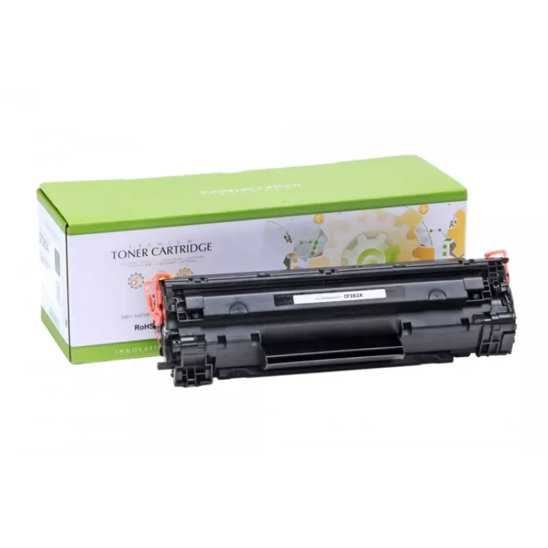Compatible Static-Control Hewlett-Packard CF283X / Canon CRG-737, negro, 2200 páginas
