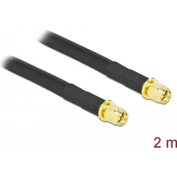 Cable de antena DeLOCK SMA macho a SMA macho LMR/CFD300 2 m