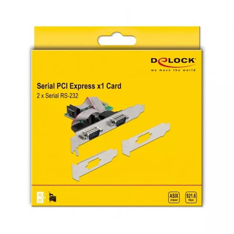 Tarjeta PCI Express x1 DeLOCK 90046