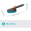Cleansystem cepillo de mano M duro gris turquesa tiras de plástico blando multiusos