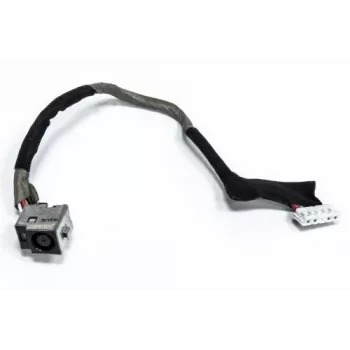 Conector hembra de alimentación con cable, HP Pavilion DV4, DV5