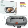 Cama calefactable para mascotas Beurer Kira, gris