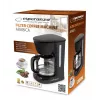 Cafetera de filtro ESPERANZA EKC005 — depósito de agua de 1,8 l, negra, 950 W