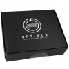 Set de conexión para tubo rígido OPTIMUS para tubos de 12 mm, pack de 6 con herramienta de instalación, negro