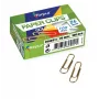 Clips Forpus, amarillo metal, 26 mm redondos (100) 1104-006