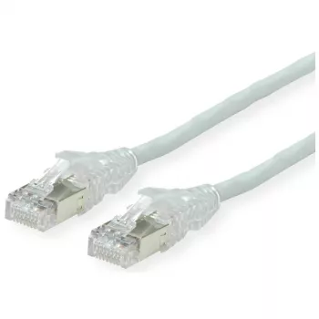Datwyler - cable de parcheo - RJ-45 (M) a RJ-45 (M) - 7,5 m - SFTP, PiMF - CAT 6 - libre de halógenos, flexible - gris (21.05.0570)