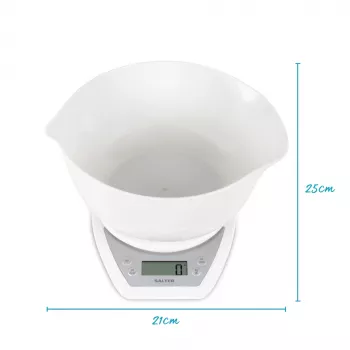 Báscula de cocina electrónica Salter 1024 WHDR