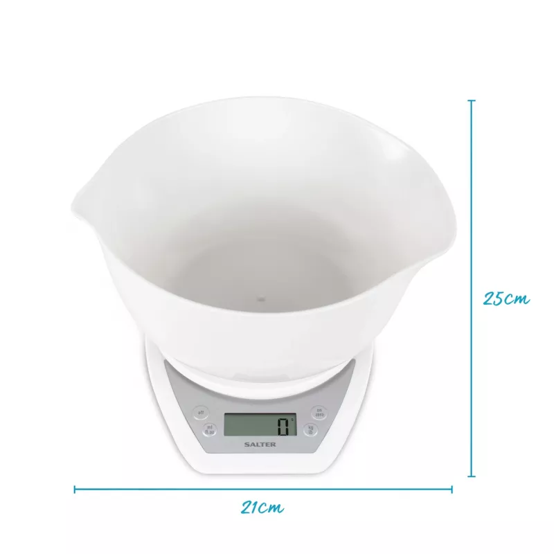 Báscula de cocina electrónica Salter 1024 WHDR