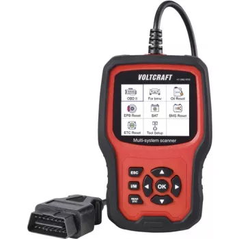 VOLTCRAFT VC-OBD-9710 herramienta de diagnóstico OBD II VC-14616100 (VC-14616100)