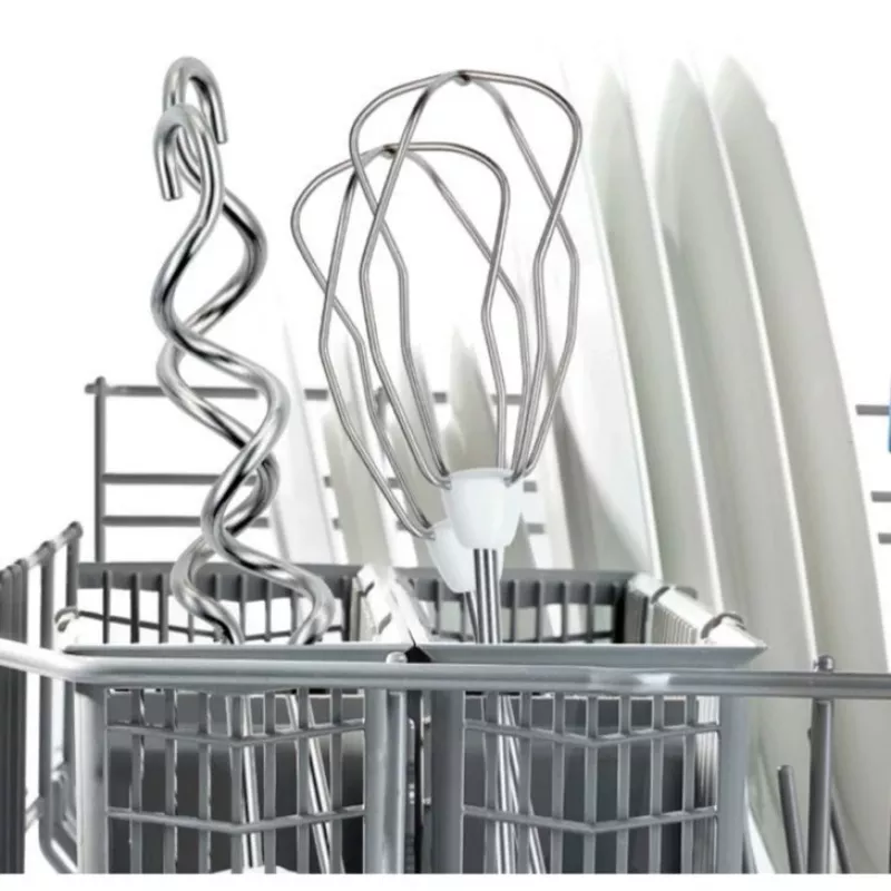 Batidora de mano Bosch MFQ36400 — 450 W, 5 velocidades, turbo, cable de 1,3 m, gris/blanco