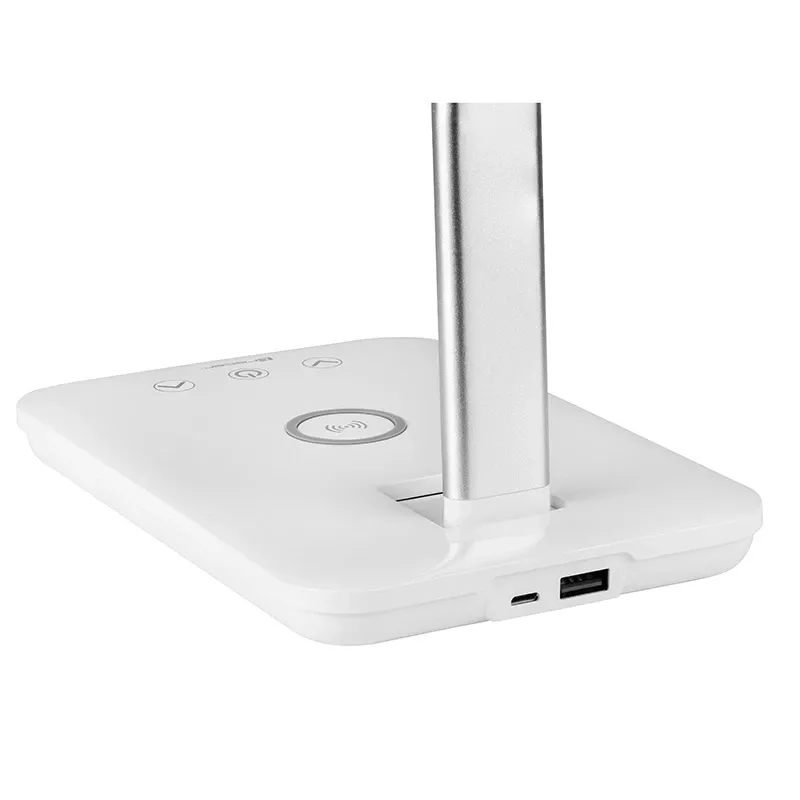 Lámpara de escritorio Tracer Luna con cargador inalámbrico de 10 W, LED, 3000–6500 K