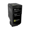 Tóner LEXMARK 74C2HYE Lexmark 74C2HYE amarillo 12 000 páginas CS725de / CS725dte