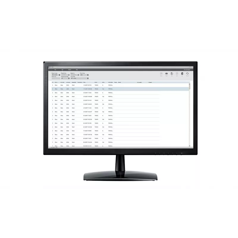 Reloj de control horario Safescan 125-0586 negro huella dactilar contraseña tarjeta inteligente