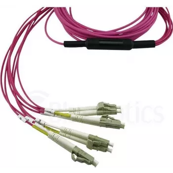 Cable de fibra óptica InfiniBand BlueOptics X66205-1-BO 1 m MPO 4x LC OM4