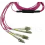 Cable de fibra óptica InfiniBand BlueOptics X66205-1-BO 1 m MPO 4x LC OM4