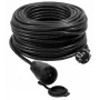 Alargador enrollable VERTEX PZO50M 50 m 3x2,5 mm negro