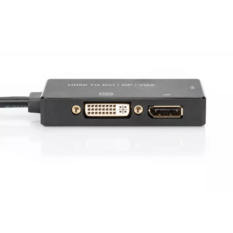 Adaptador HDMI 3en1 Digitus AK-330403-002-S