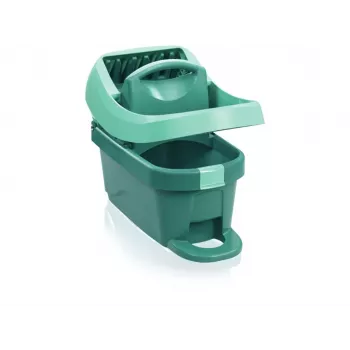 Leifheit set de fregona plumero limpieza Professional XL verde con carro 55096