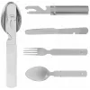 Set de cubiertos de camping BW - acero inoxidable