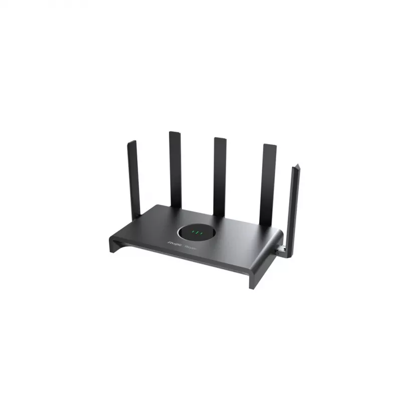 Router de sobremesa RUIJIE RG-EW1300G dual-band Wi‑Fi 5 1300 Mbit/s, MediaTek MT7621, 3x Gigabit-LAN, 5 antenas externas