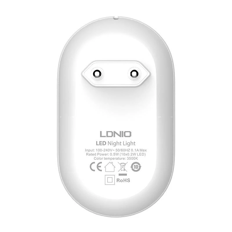 Luz nocturna inteligente con sensor Ldnio Y2