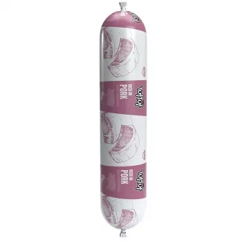 Comida húmeda para perros TufTuf Pork Bar 900 g — alimento completo para perros adultos, proteína única cerdo, 61 % humedad, 11,9 % proteína