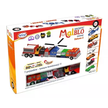 Set de vehículos Popular Playthings Magnetic Mix or Match