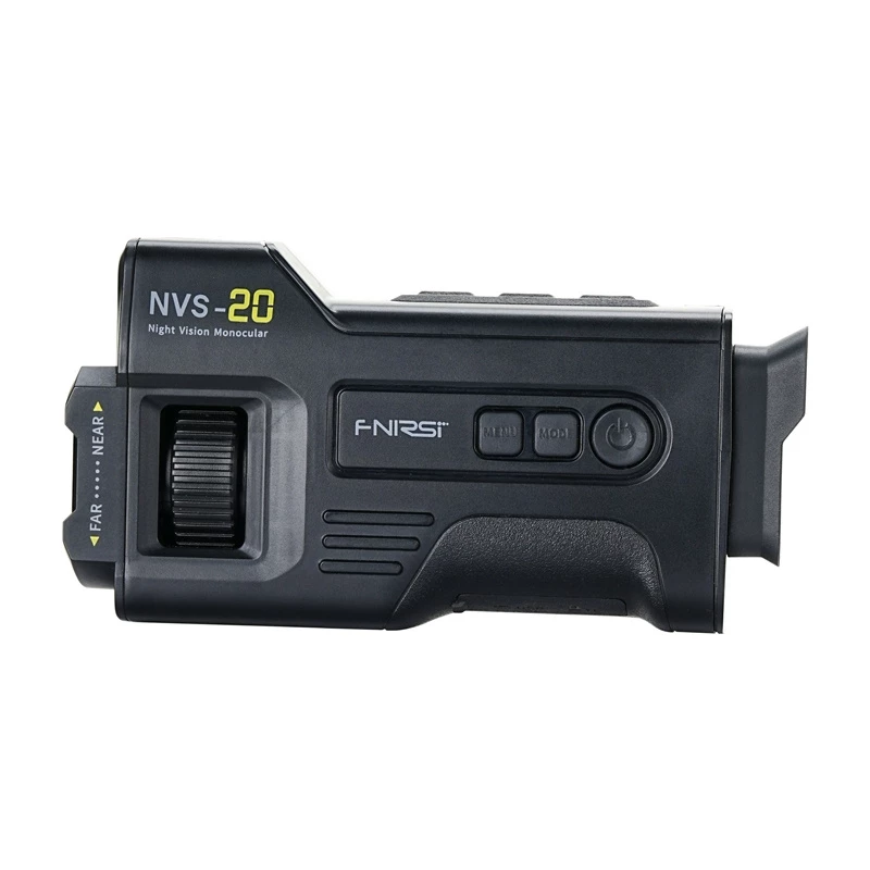 Visor nocturno digital Fnirsi NVS-20 con grabación 4K-HD — grabadora de mano portátil