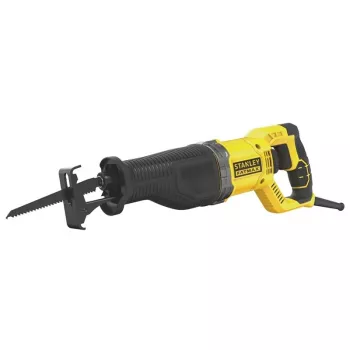 STANLEY FME360 900W sierra de sable eléctrica, 28 mm de carrera, arranque suave, Softgrip, hoja de sierra incluida