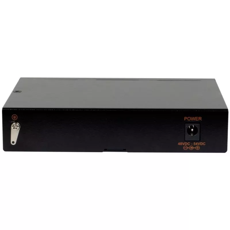 ALLNET ALL-MC116SPV-VDSL2 módem puente VDSL2 con vectoring punto a punto, 2x puertos PoE IEEE 802.3at, no gestionado, negro