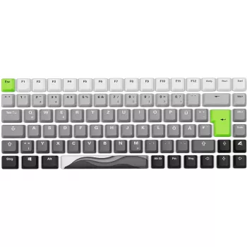 Sharkoon SKILLER SGK50 S3 Design Bundle D5 set de teclas y alfombrilla de ratón