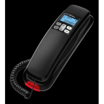 Olympia 4510 Teléfono analógico negro - rojo (2293)