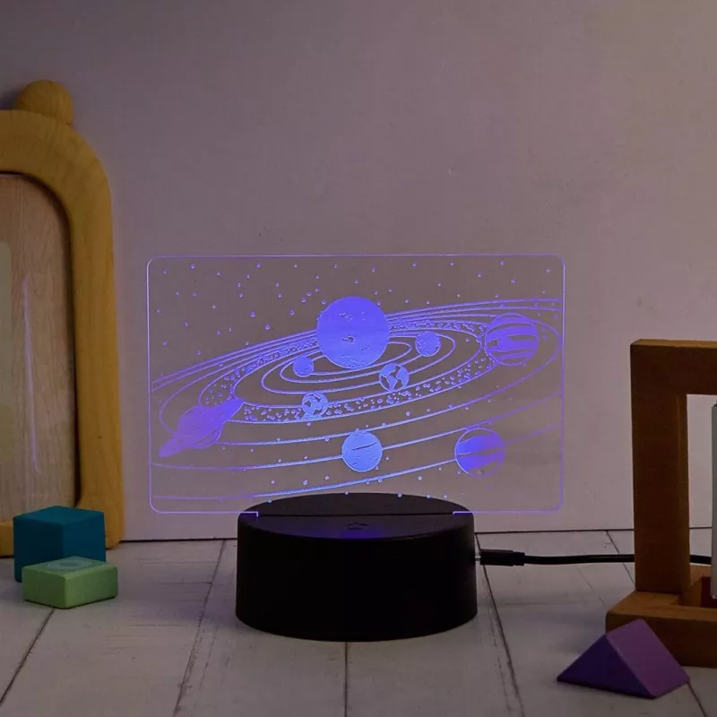 Lámpara LED decorativa Manta SNL118RGB RGB 3D