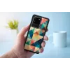 Funda protectora iKins para Samsung Galaxy S20 Ultra, Mosaik negro