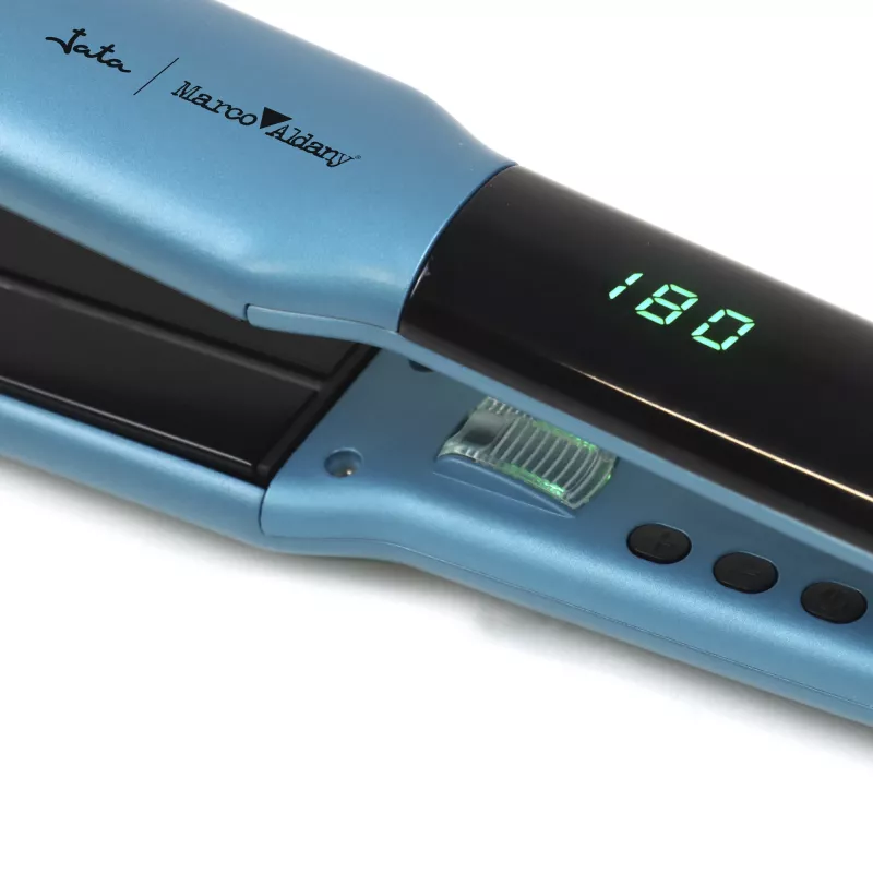 Plancha de pelo JATA JBPP5570 60W placas de cerámica Negro Azul