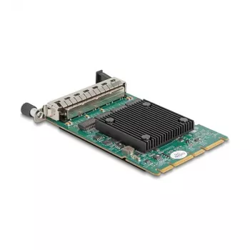 DeLOCK 88300 tarjeta de red OCP 3.0, 4 x RJ45 Gigabit LAN