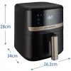 Freidora de aire Russell Hobbs Satisfry 4,3 l negra 27610-56 2761056 (27610-56)