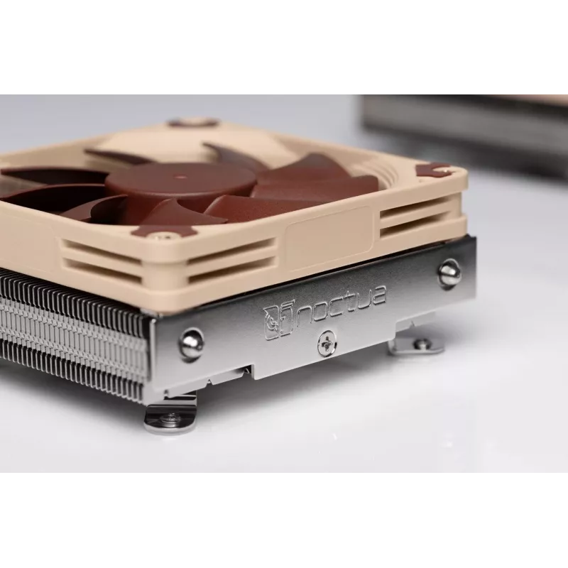 Noctua NH-L9i Disipador de procesador 9,2 cm Beige, Marrón, Plata