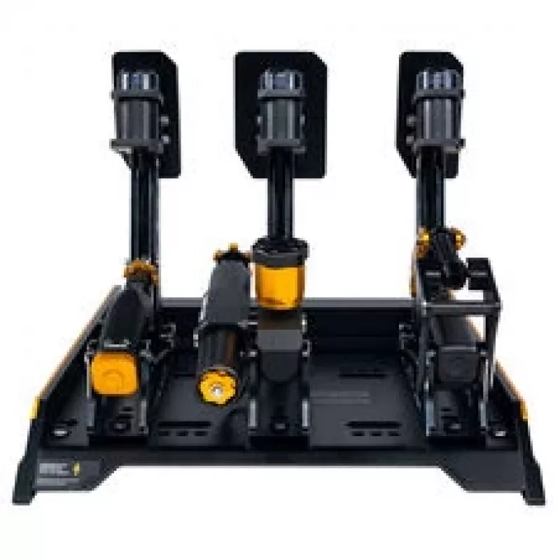 Set de pedales CONSPIT CPP EVO 3 V2 con cilindro de freno hidráulico y embrague - negro