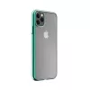 Carcasa rígida protectora Devia Glimmer Serie para iPhone 11 Pro, verde, trasera de PC