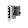 HPE - 366T - adaptador de red - PCIe 2.1 x4 perfil bajo - Gigabit Ethernet x 4