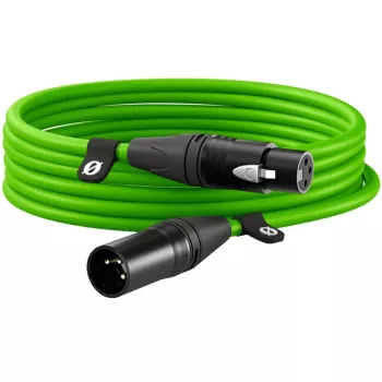 Cable XLR Premium XLR6M-G verde (verde claro, 6 metros)