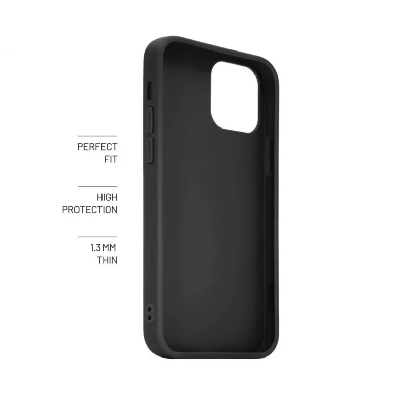 Funda trasera Fixed STORY para Xiaomi Redmi 15 4G/5G, funda protectora negra engomada