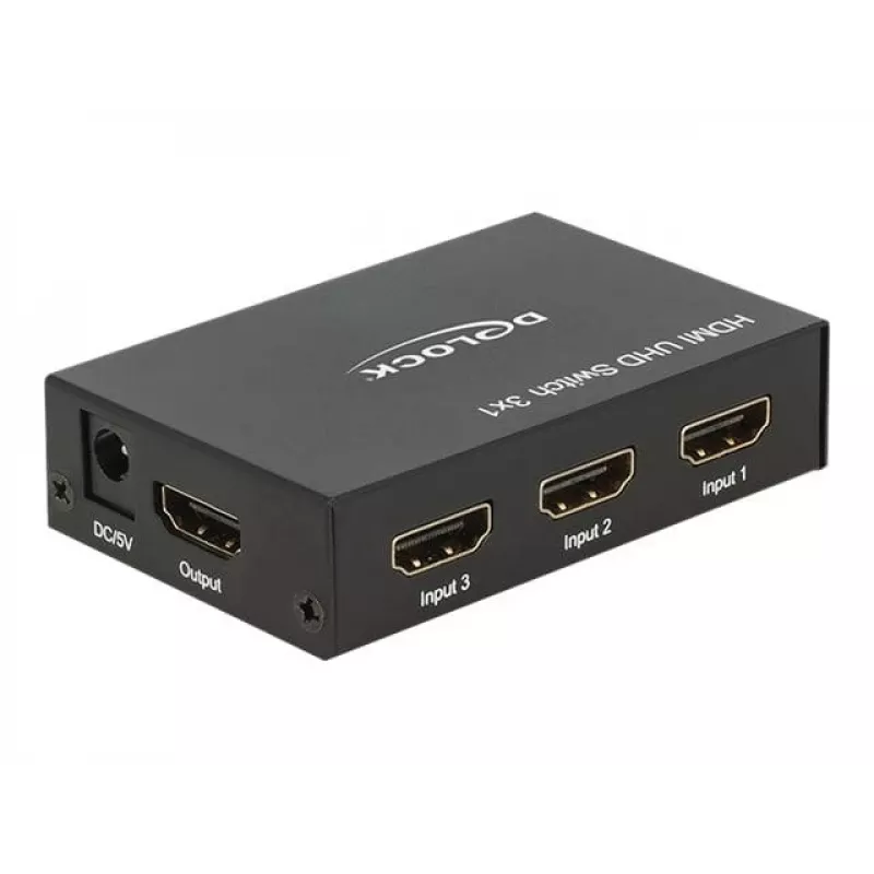 Conmutador de vídeo HDMI DeLOCK 18683