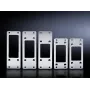 Accesorio de rack Rittal 2481.000 adaptador de acero metalizado para recortes de conectores, pack de 5