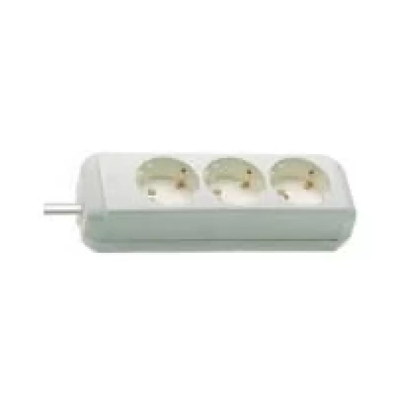 brennenstuhl Eco-Line - Alargador - Tomas de salida: 3 - 3,0m - blanco (1158610030)